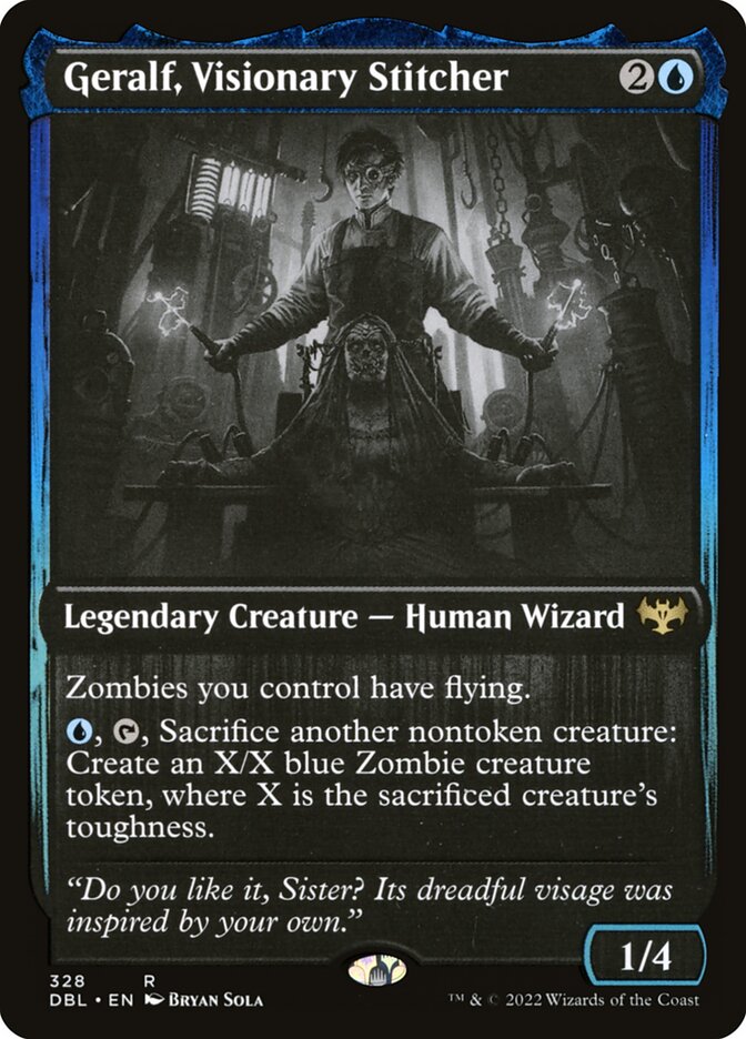 Geralf, Visionary Stitcher 328/534 (Innistrad: Double Feature)  | Good Games Morley