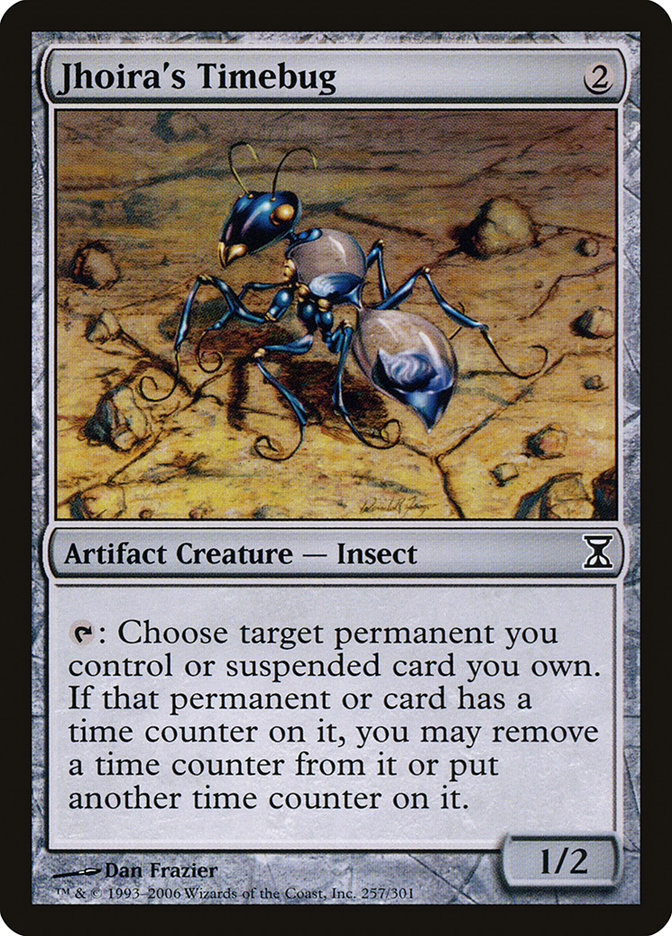 Jhoira's Timebug 257/301 (Time Spiral)  - Foil | Good Games Morley
