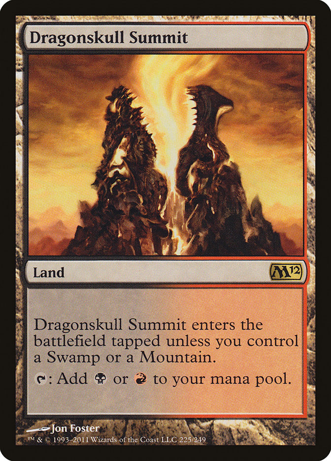 Dragonskull Summit 225/249 (Magic 2012 (M12))  | Good Games Morley