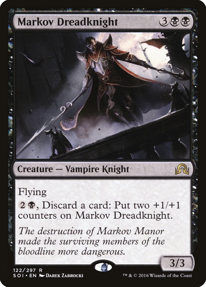 Markov Dreadknight 122/297 (Shadows over Innistrad)  | Good Games Morley
