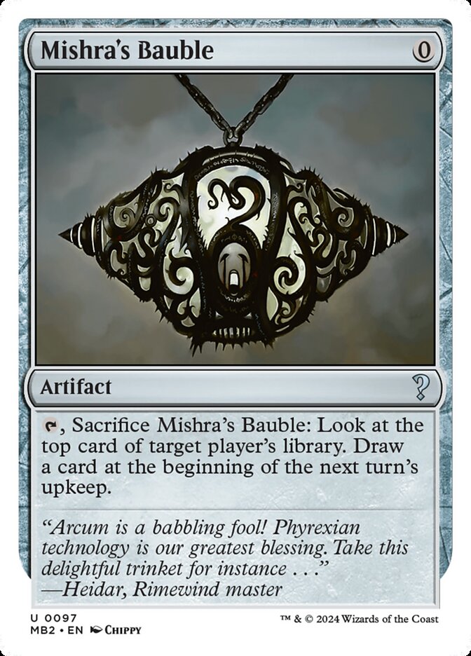 Mishra's Bauble 97/390 (Mystery Booster 2)  | Good Games Morley
