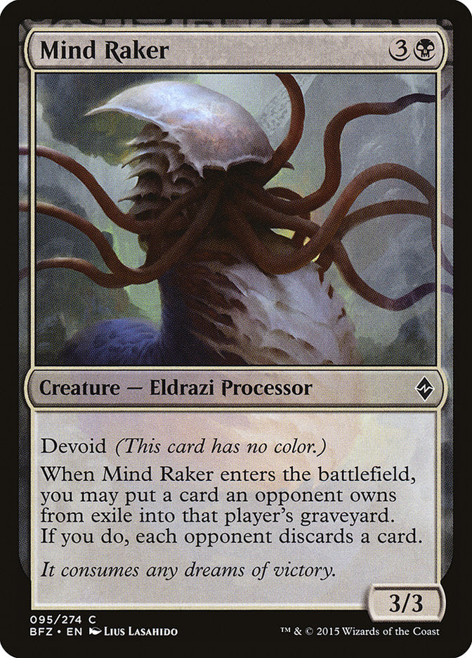 Mind Raker 95/274 (Battle for Zendikar)  - Foil | Good Games Morley