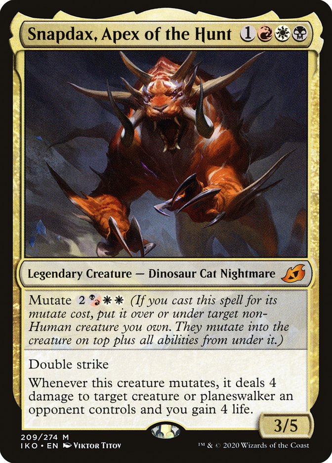 Snapdax, Apex of the Hunt 209/274 (Ikoria: Lair of Behemoths)  - Foil | Good Games Morley