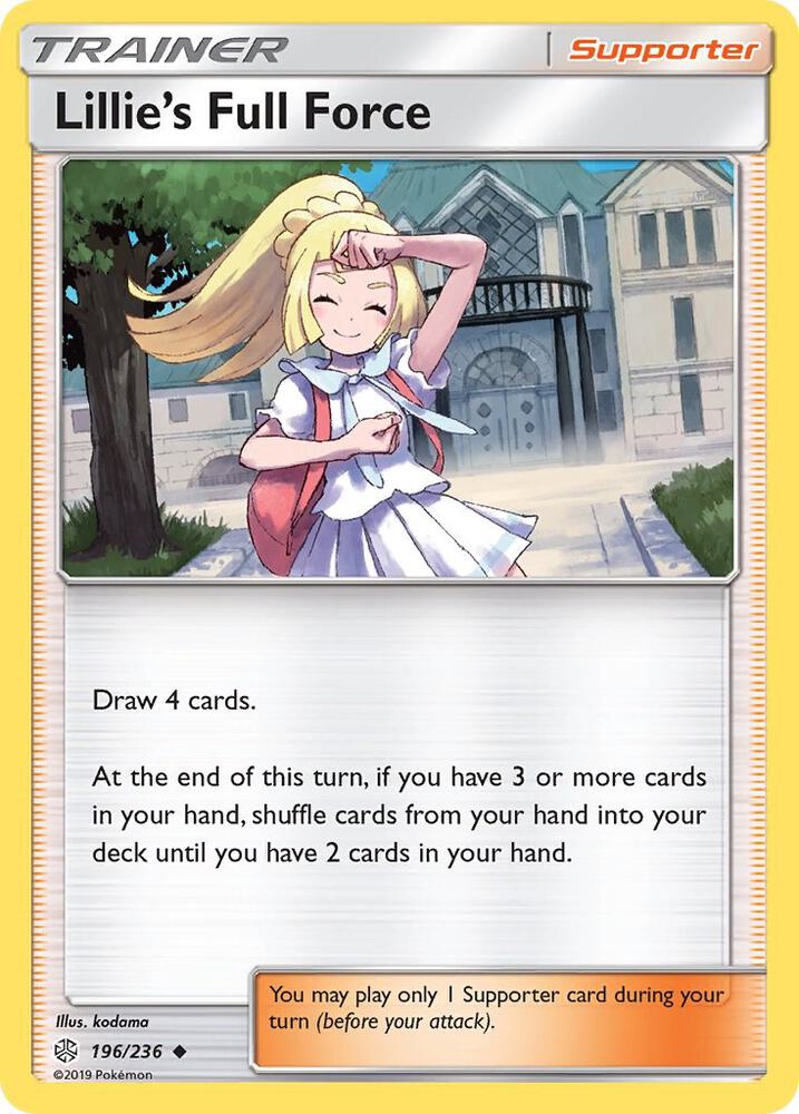 Lillie's Full Force 196/236 (SM - Cosmic Eclipse)  | Good Games Morley
