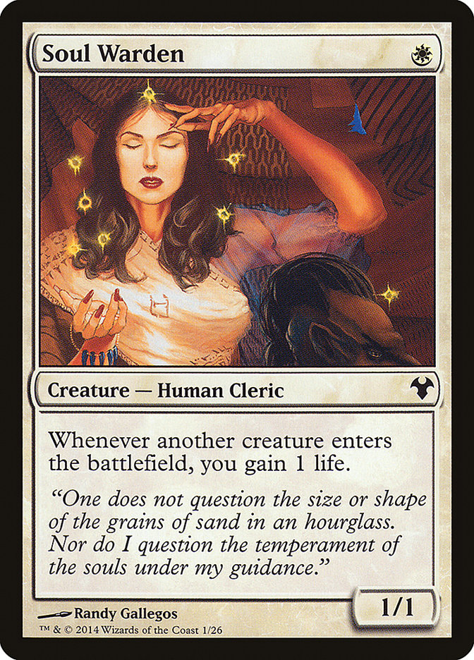 Soul Warden 1/26 (Magic Modern Event Deck)  | Good Games Morley