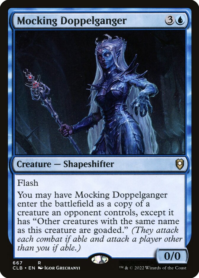 Mocking Doppelganger 667 (Commander Legends: Battle for Baldur's Gate)  | Good Games Morley