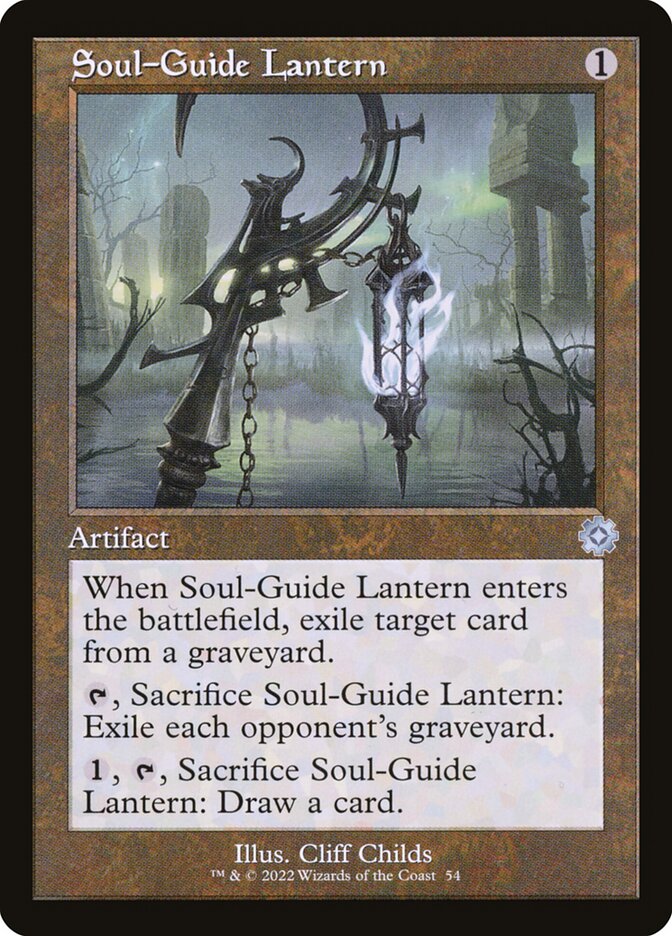 Soul-Guide Lantern 54/63 (The Brothers' War: Retro Frame Artifacts)  | Good Games Morley