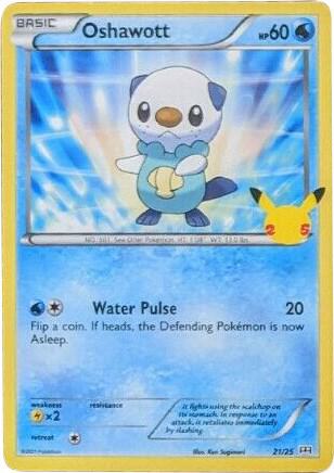 Oshawott 021/025 (McDonald's 25th Anniversary Promos)  | Good Games Morley