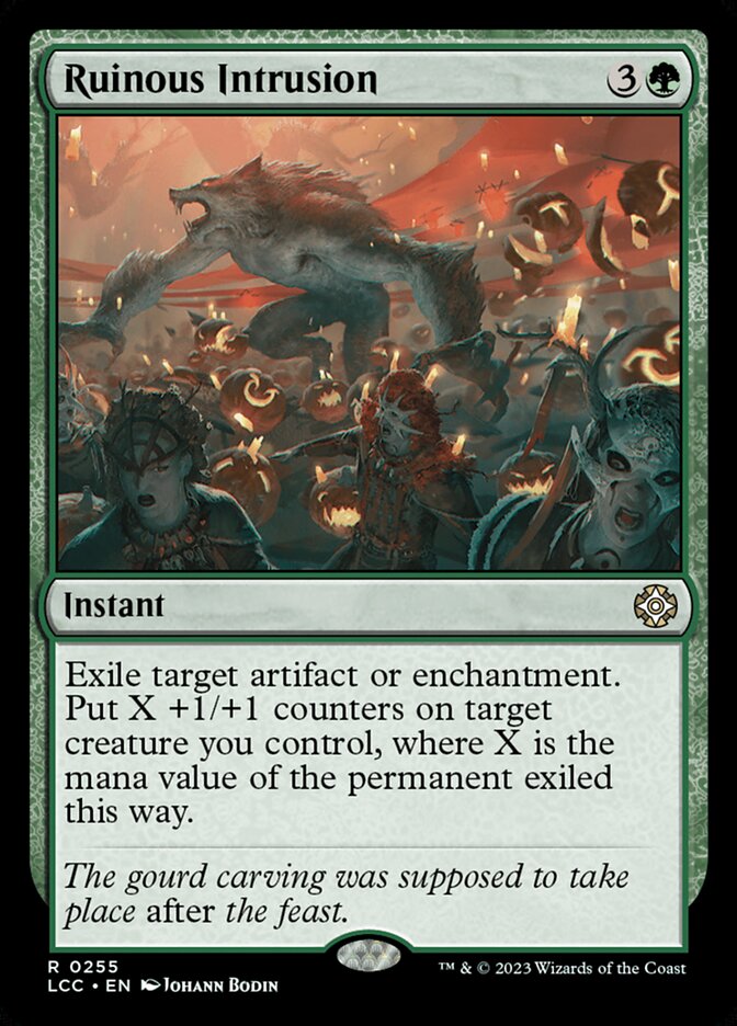 Ruinous Intrusion 255 (Commander: The Lost Caverns of Ixalan)  | Good Games Morley