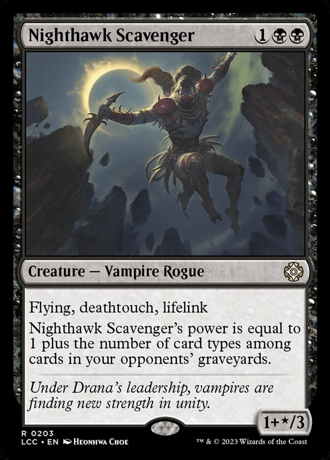 Nighthawk Scavenger 203/370 (Commander: The Lost Caverns of Ixalan)  | Good Games Morley