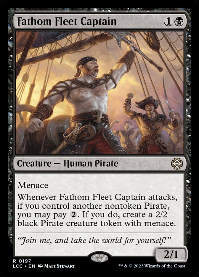 Fathom Fleet Captain 197/370 (Commander: The Lost Caverns of Ixalan)  | Good Games Morley