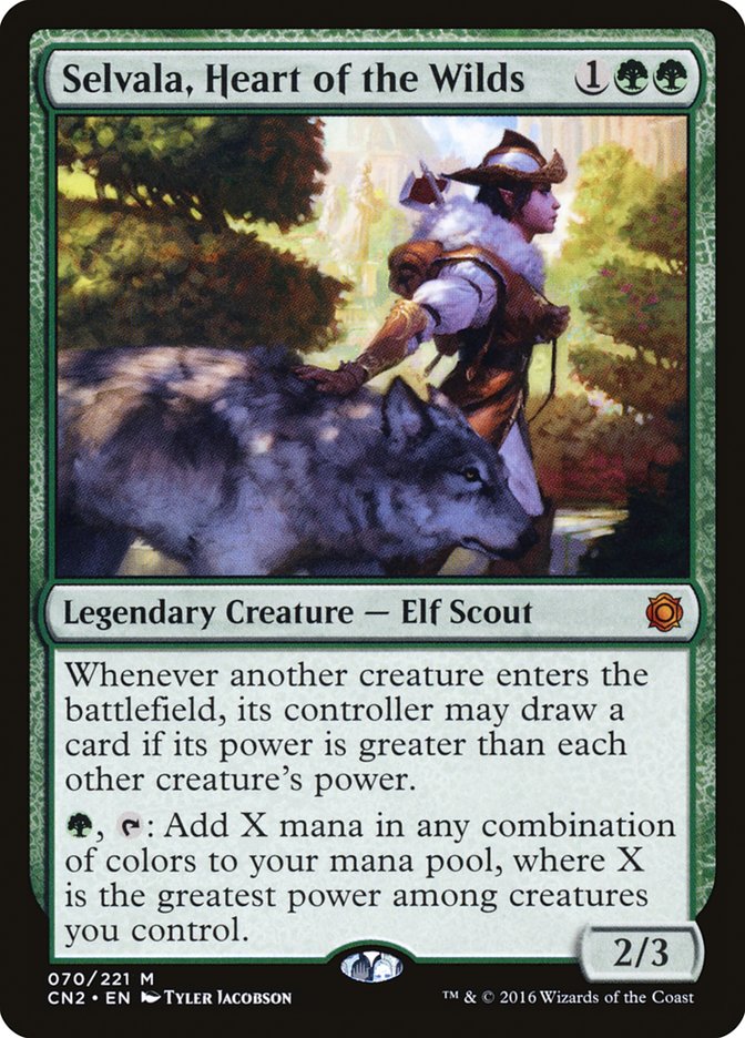 Selvala, Heart of the Wilds 70/221 (Conspiracy: Take the Crown)  | Good Games Morley