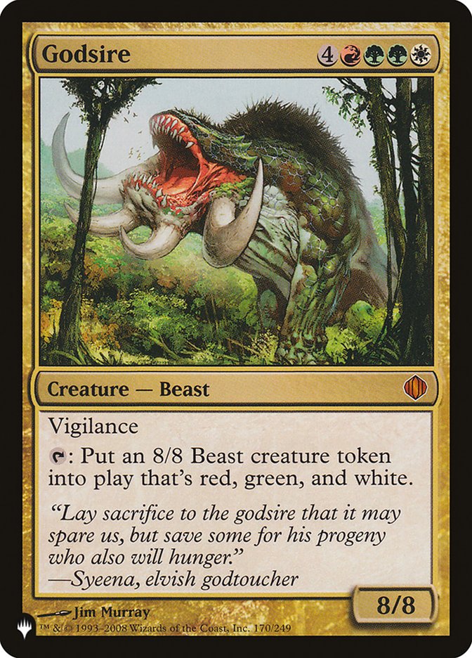 Godsire ALA-170/5075 (The List Reprints)  | Good Games Morley