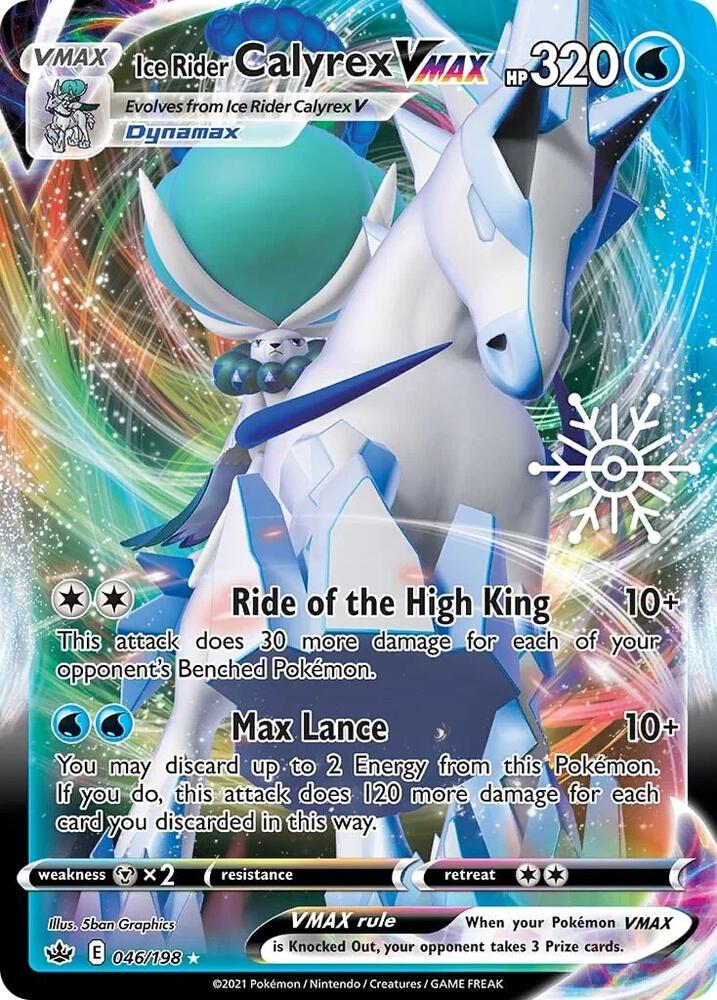 Ice Rider Calyrex VMAX Holiday Calendar 046/198 (Miscellaneous Cards & Products)  - Holofoil | Good Games Morley