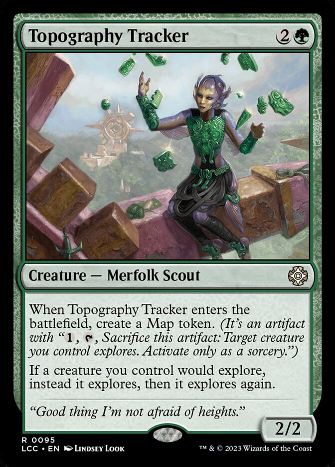 Topography Tracker 95/370 (Commander: The Lost Caverns of Ixalan)  | Good Games Morley