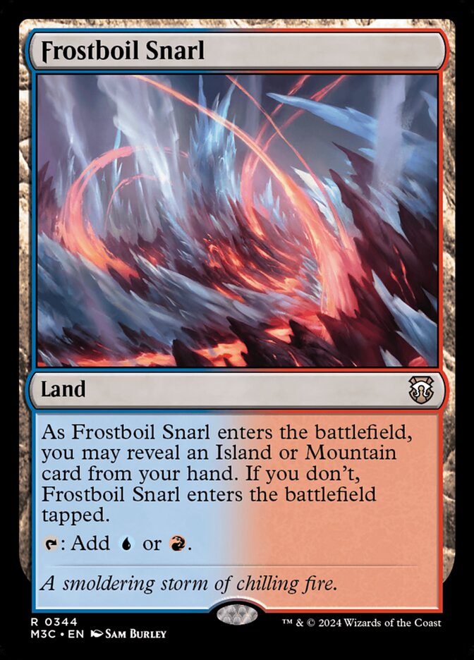 Frostboil Snarl 344/411 (Commander: Modern Horizons 3)  | Good Games Morley