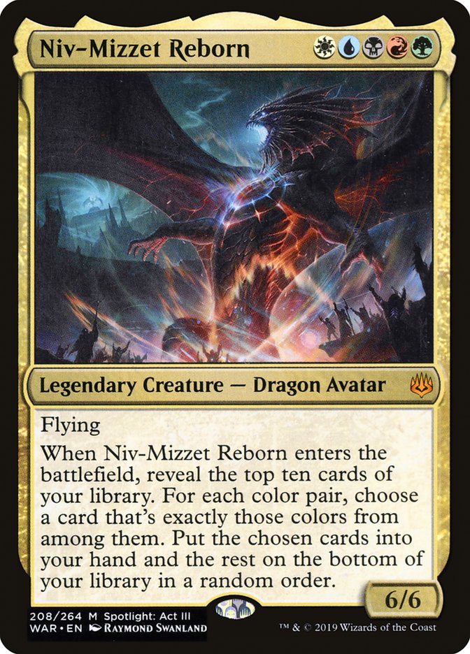 Niv-Mizzet Reborn 208 (War of the Spark)  | Good Games Morley