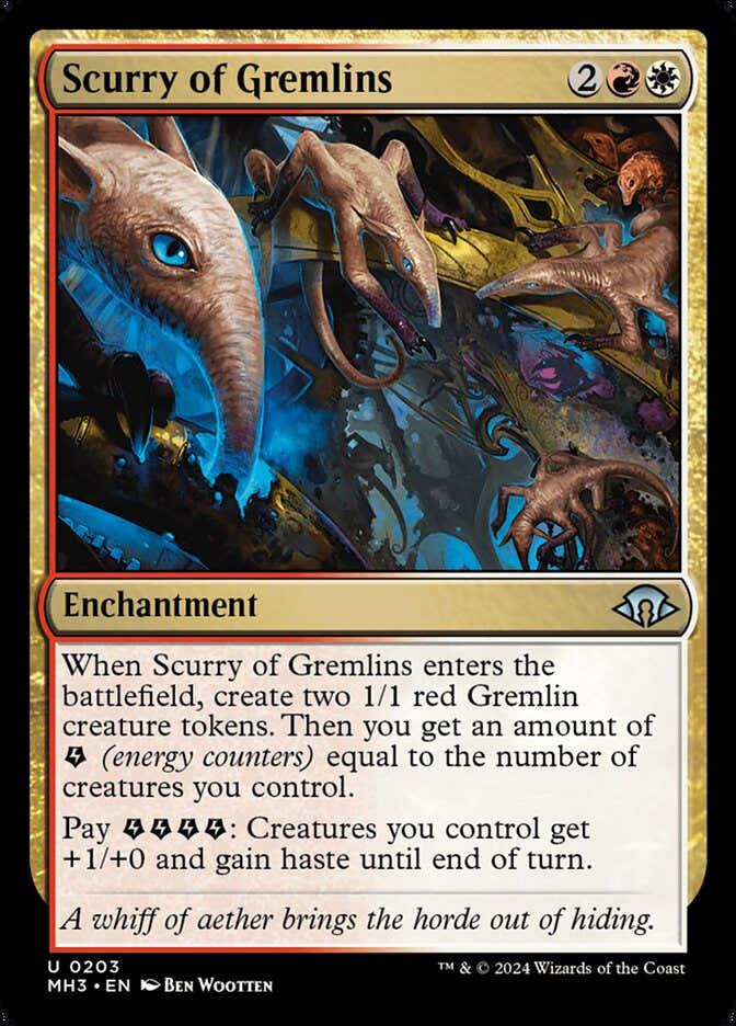 Scurry of Gremlins 203/319 (Modern Horizons 3)  - Foil | Good Games Morley