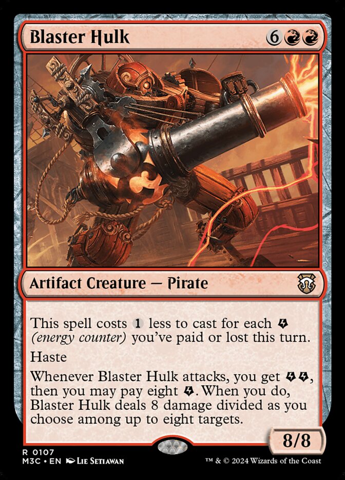 Blaster Hulk 107/411 (Commander: Modern Horizons 3)  | Good Games Morley