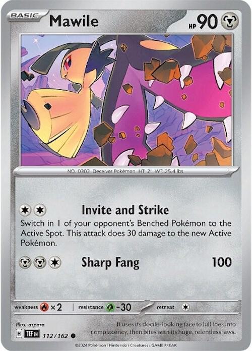 Mawile 112/162 (SV05: Temporal Forces)  - Reverse Holofoil | Good Games Morley