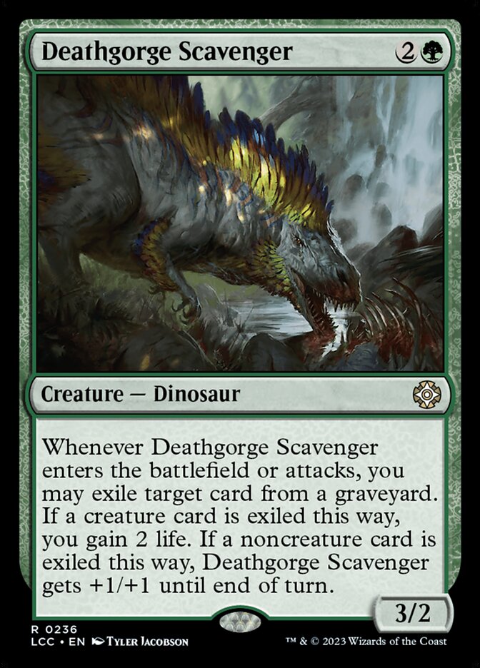Deathgorge Scavenger 236/370 (Commander: The Lost Caverns of Ixalan)  | Good Games Morley