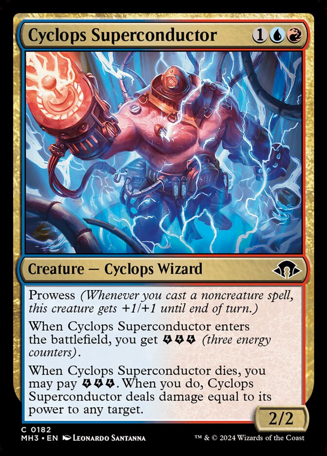 Cyclops Superconductor 182 (Modern Horizons 3)  | Good Games Morley