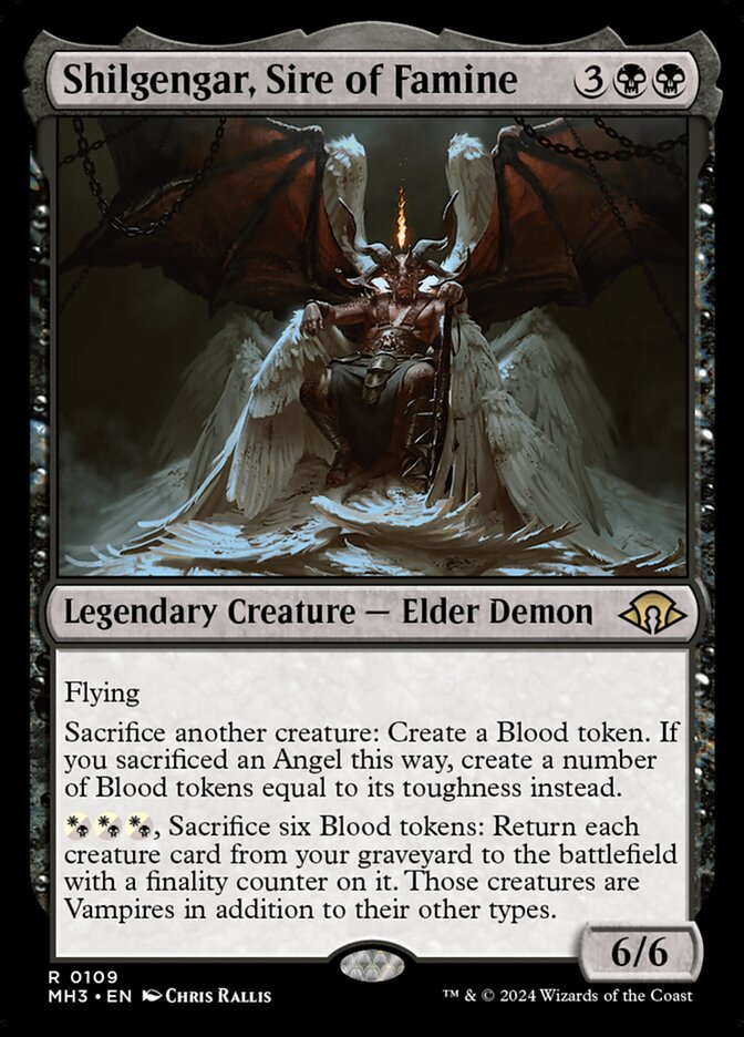 Shilgengar, Sire of Famine 109 (Modern Horizons 3)  | Good Games Morley
