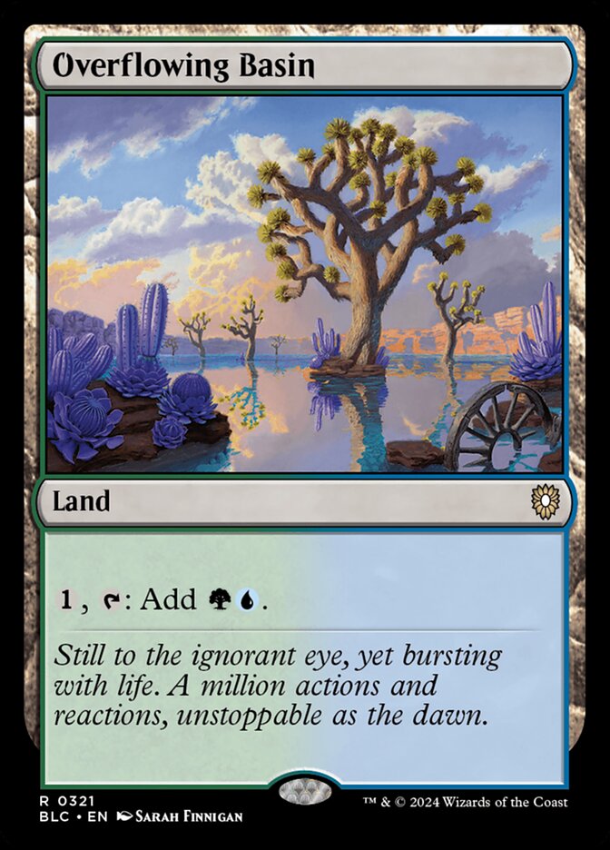 Overflowing Basin 321 (Commander: Bloomburrow)  | Good Games Morley