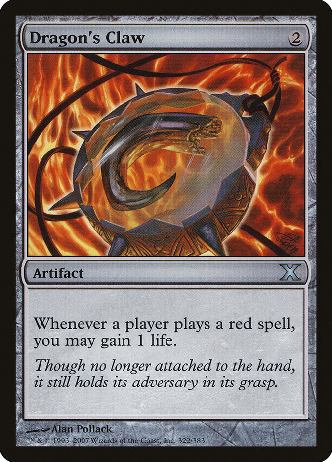 Dragon's Claw 322/383 (10th Edition)  - Foil | Good Games Morley