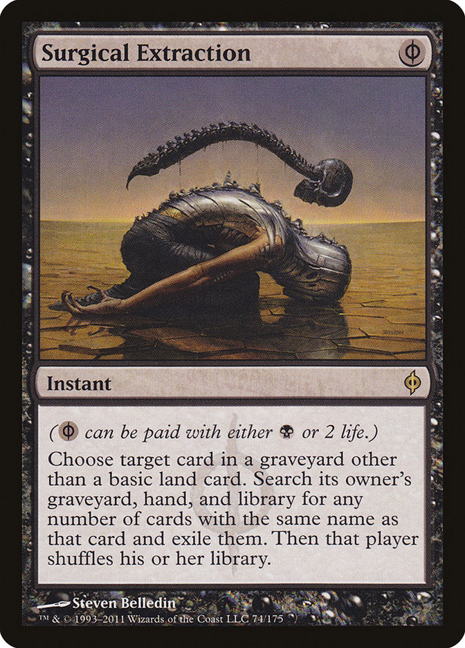 Surgical Extraction 74/175 (New Phyrexia)  | Good Games Morley
