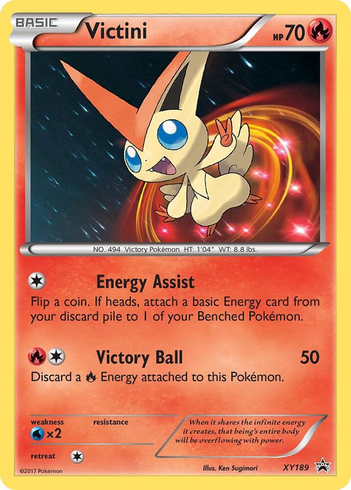 Victini XY189 (XY Promos)  - Holofoil | Good Games Morley