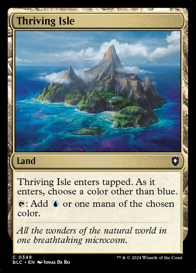 Thriving Isle 349 (Commander: Bloomburrow)  | Good Games Morley