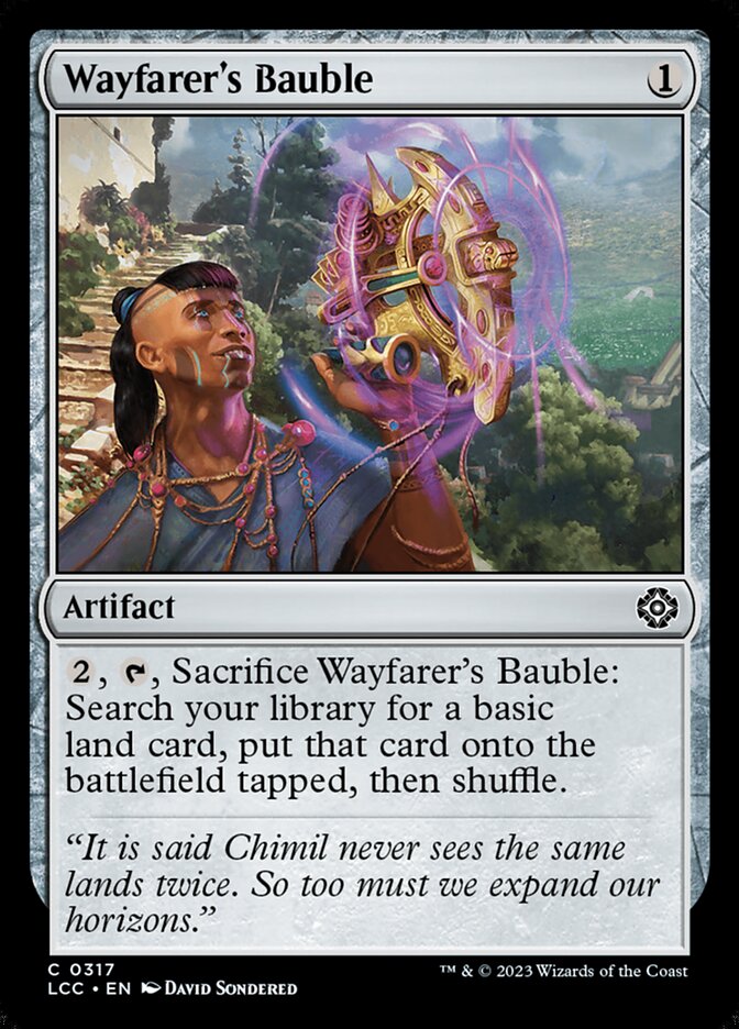 Wayfarer's Bauble 317/370 (Commander: The Lost Caverns of Ixalan)  | Good Games Morley