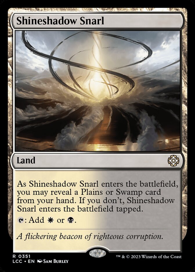Shineshadow Snarl 351/370 (Commander: The Lost Caverns of Ixalan)  | Good Games Morley