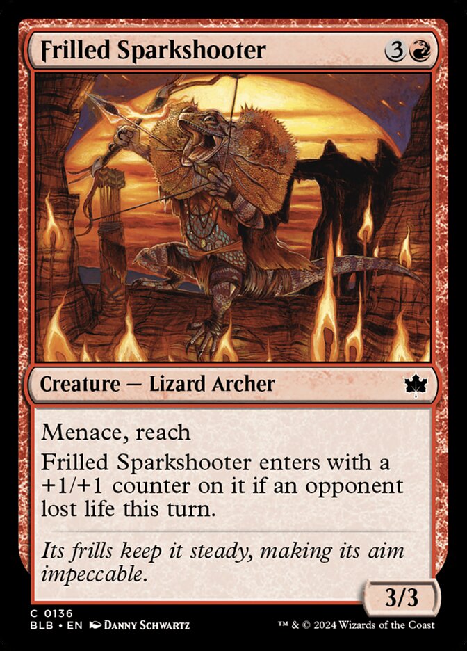 Frilled Sparkshooter 136 (Bloomburrow)  | Good Games Morley