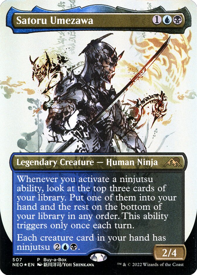 Satoru Umezawa 507 (Buy-A-Box Promos)  - Foil | Good Games Morley
