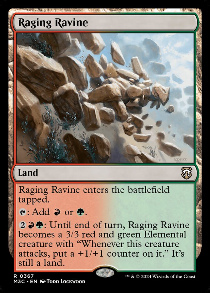 Raging Ravine 367/411 (Commander: Modern Horizons 3)  | Good Games Morley