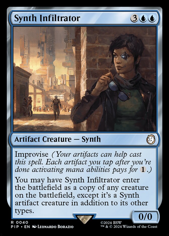 Synth Infiltrator 40/326 (Universes Beyond: Fallout)  | Good Games Morley