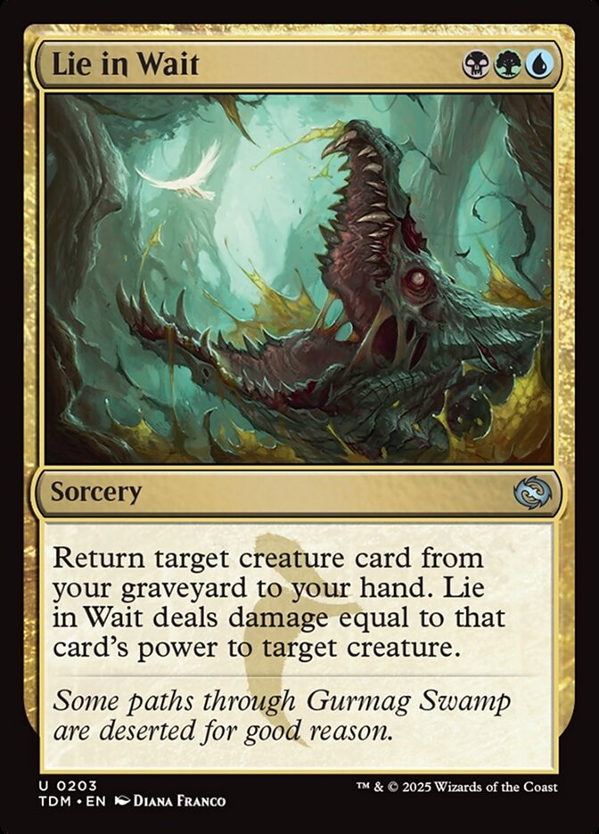Lie in Wait 203/291 (Tarkir: Dragonstorm)  | Good Games Morley