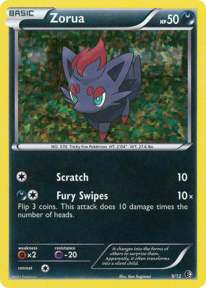 Zorua 009/012 (McDonald's Promos 2011)  - Holofoil | Good Games Morley