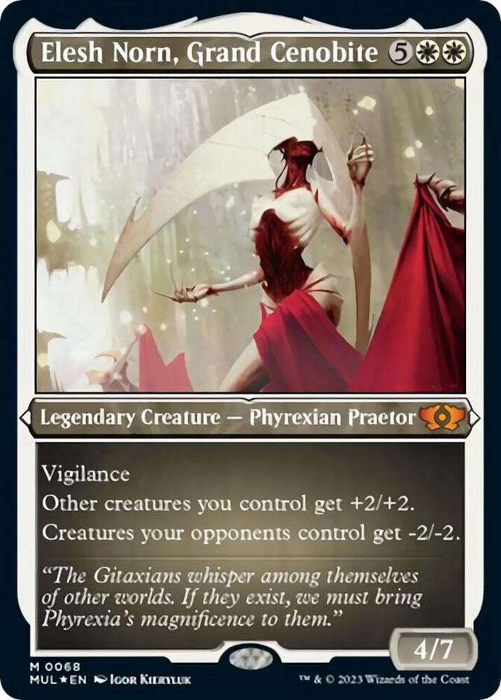 Elesh Norn, Grand Cenobite 68/65 (March of the Machine: Multiverse Legends)  - Etched Foil | Good Games Morley