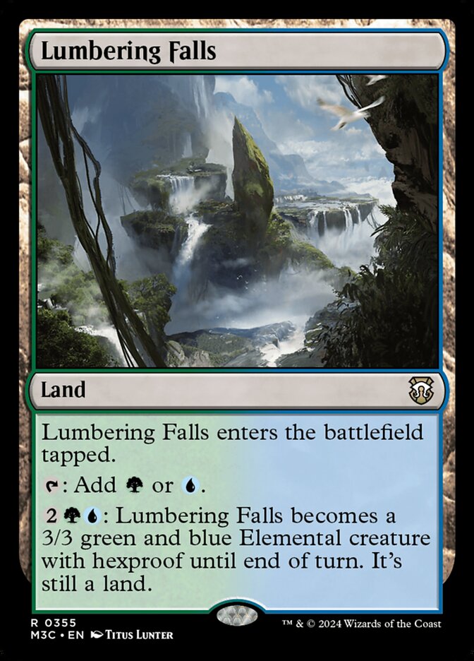 Lumbering Falls 355/411 (Commander: Modern Horizons 3)  | Good Games Morley