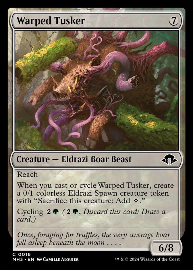 Warped Tusker 16/319 (Modern Horizons 3)  | Good Games Morley