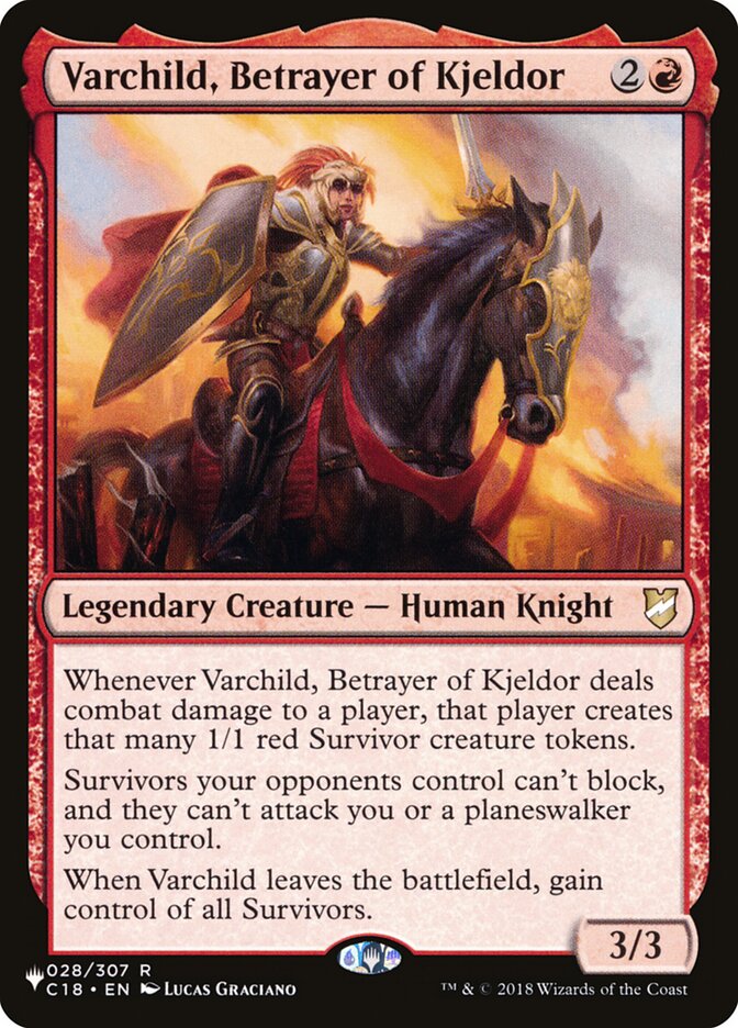 Varchild Betrayer of Kjeldor 028/307 (The List Reprints)  | Good Games Morley