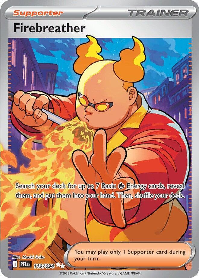 Firebreather 119/094 (ME02: Phantasmal Flames)  - Holofoil | Good Games Morley