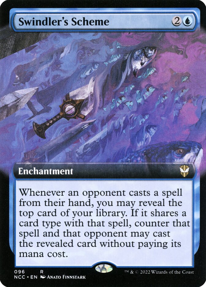 Swindler's Scheme 96 (Commander: Streets of New Capenna)  - Foil | Good Games Morley