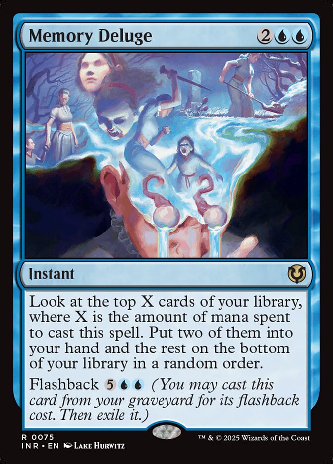 Memory Deluge 75/287 (Innistrad Remastered)  - Foil | Good Games Morley