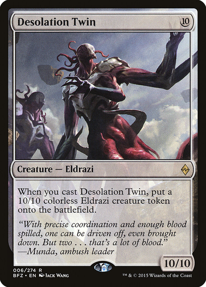 Desolation Twin 6/274 (Battle for Zendikar)  - Foil | Good Games Morley