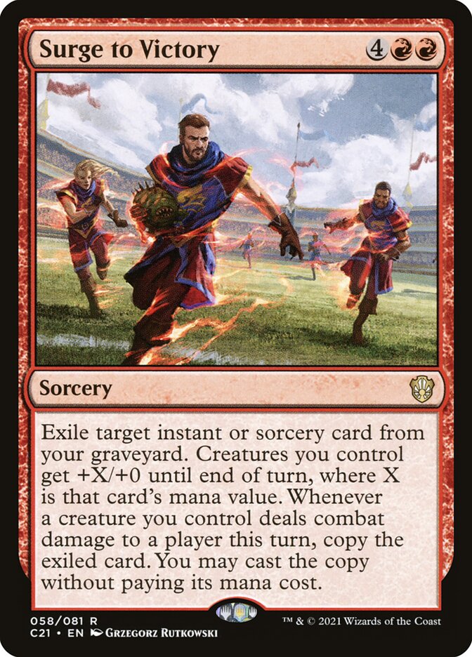 Surge to Victory 58/81 (Commander 2021)  | Good Games Morley