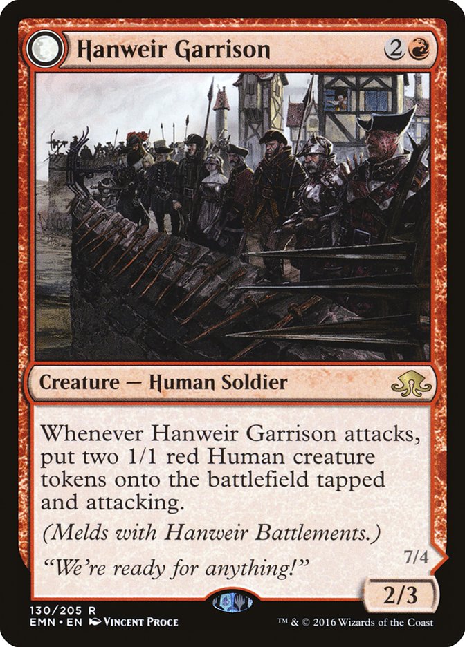 Hanweir Garrison 130/205 (Eldritch Moon)  | Good Games Morley